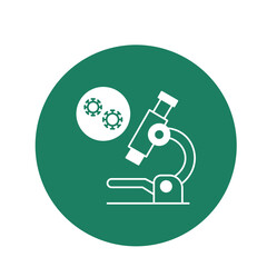 Microscope Vector Icon

