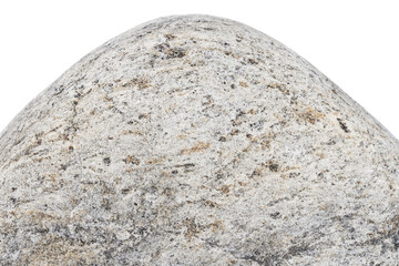 Part of a gray stone