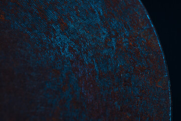 macro texture of rusty scrap metal