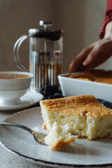 homemade serbian koh and biscuit cake