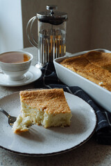 homemade serbian koh and biscuit cake