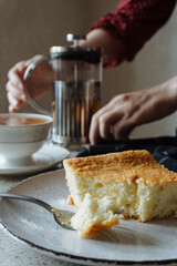 homemade serbian koh and biscuit cake