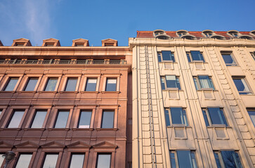 facade of the building