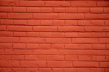 Isolated blank brick wall background, on which all kinds of inscriptions can be written