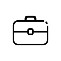 Work Bag Icon Line