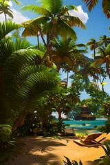 Fototapeta premium Paradise Cove