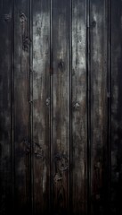 Naklejka premium Vintage wood background texture with knots, dark grunge wood