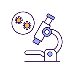 Microscope Vector Icon

