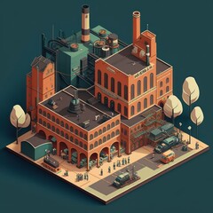 Isometric Factory