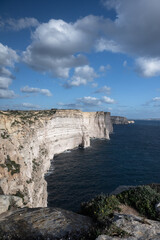 les falaises de Gozo