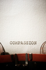 Compassion concept view