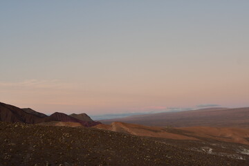 Atacama desert Views panorama horizon chile South America