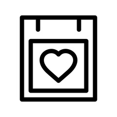 valentine cards icon or logo isolated sign symbol vector illustration - high quality black style vector icons