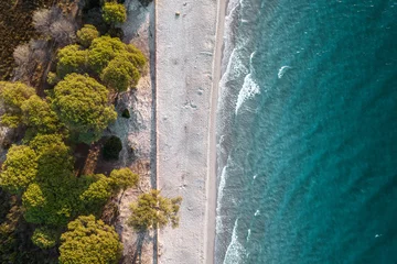 Keuken foto achterwand Palombaggia strand, Corsica Plage de Palombaggia Corse