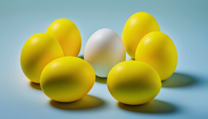 golden easter eggs. Generative AI