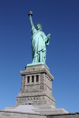 Fototapeta na wymiar Statue of liberty, New York 