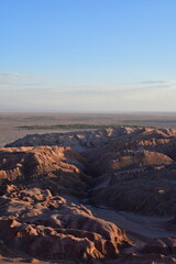 Fototapeta na wymiar Atacama Desert panorama views Chile south america