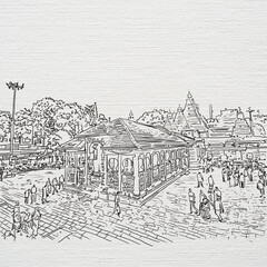 Mahalakshmi Temple of Kolhapur, (Shree Ambabai mandir) Maharashtra, India