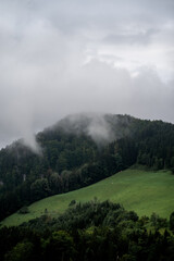 Lakes and mountains in Austria