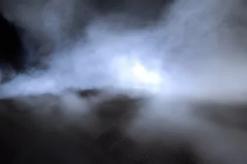 Fotobehang 煙や雲、乱気流を表すテクスチャ、AIにて作成 © 4ChaN