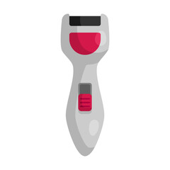 hand callus remover cartoon vector illustration