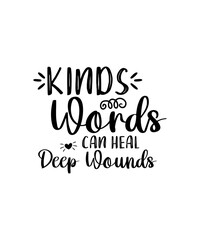Kindness Svg Bundle, Be Kind Svg, Inspirational Svg, Motivational Svg, Mental Health Svg, Positive Quotes Svg, Png, Cut Files For Cricut