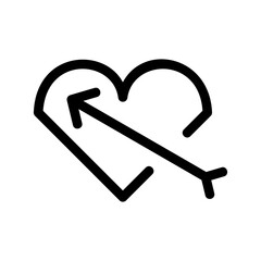 valentines icon or logo isolated sign symbol vector illustration - high quality black style vector icons