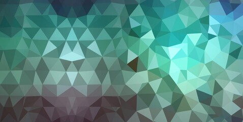 Abstract image of a poly background