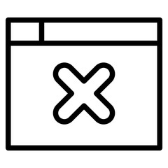 Obraz premium warning