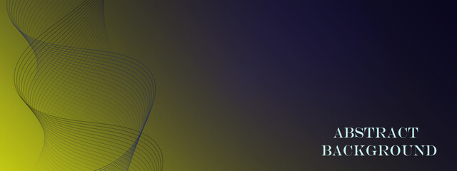 Abstract wave lines dynamic flowing colorful light isolated background. illustration design element in concept of music, party, technology, modern, wallpaper, business card, banner, flyers