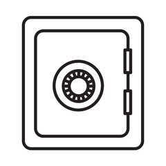 SAFETY BOX design vector icon