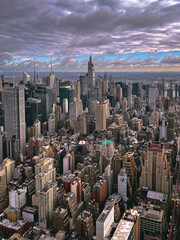 A Breathtaking Sunrise View of New York City from Above