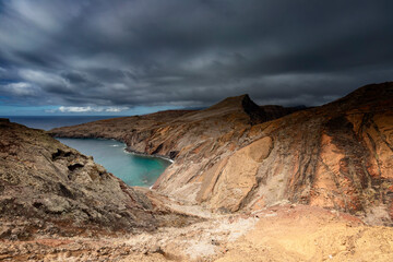 Krajobraz morski. Skalisty przylądek, Madera © anettastar