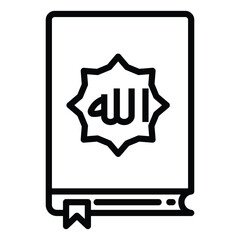 Al-Qur'an Outline Icon