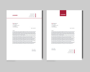 Corporate modern letterhead design template creative modern letterhead design template for your project letterhead,letter head,Business letterhead design