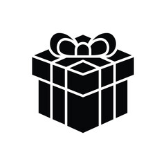 Obraz premium Gift icon vector design template
