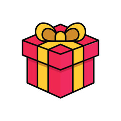 Gift icon vector design template