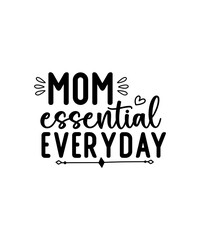 Naklejka na ściany i meble Mothers Day SVG Bundle, mom life svg, Mother's Day, mama svg, Mommy and Me svg, mum svg, Silhouette, Cut Files for Cricut