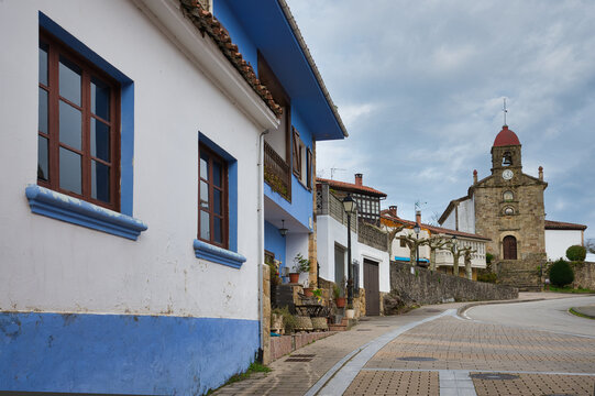 Torazo village, Cabranes municipality, Comarca de la Sidra, Asturias, Spain