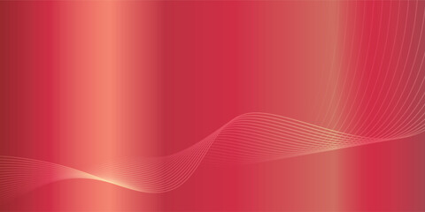 Pink background and line wave 