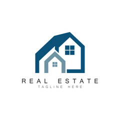 Real Estate Business Logo vector illustration design