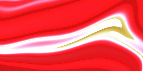 Dark and light red silk fabric background. Luxurious cloth or liquid wavy folds silk and satin texture background.