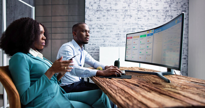 Scrum Agenda Digital Calendar Schedule