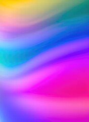 Obraz premium Vibrant rainbow color tone gradient background. Generative ai art.
