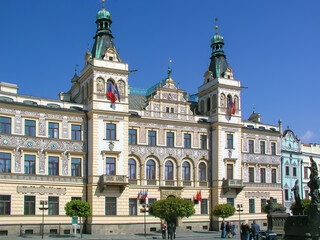 Obraz premium City Hall of Pardubice, Czech Republic