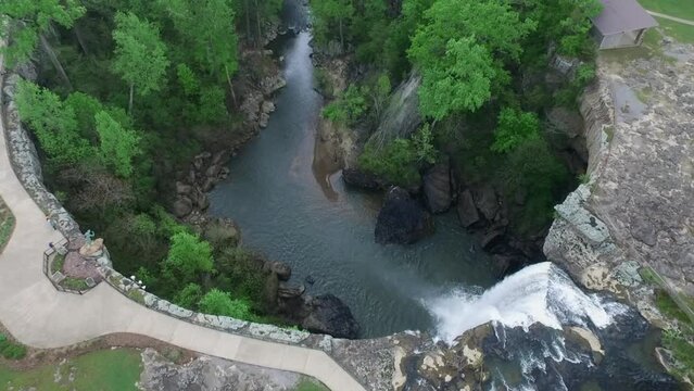 Noccalula Falls Park and Campgrounds in Alabama, Gadsden