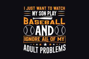i just want to watch my son play baseball and ignore all of my adult problems