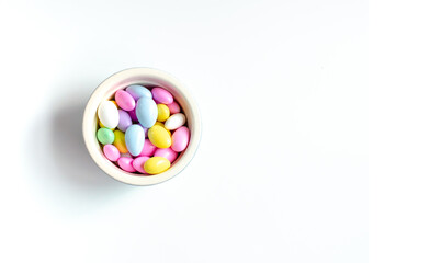 Colorful Bowl of Easter Candy