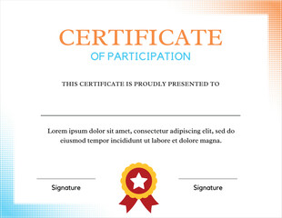 Certificate of Participation