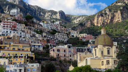 Fototapeta na wymiar Positano, Amalfiküste, Süditalien